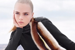 Cara Delevingne in Fendi’s AW13 campaign