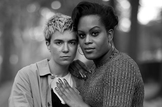 Grace Dunham and Mya Taylor