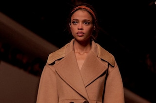Fendi AW15, Womenswear, Dazed, Camel Coat Double Breasted