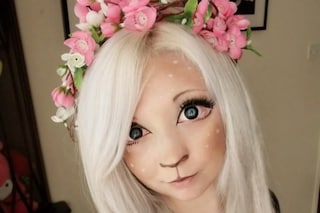 Deer Makeup by snowlee123