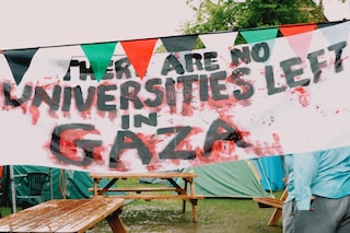 University of Leeds Palestine encampment