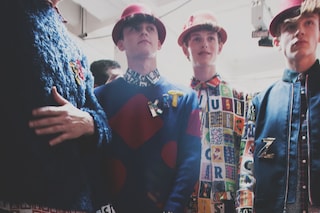 Kit Neale AW15 Dazed backstage 