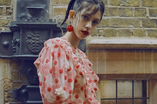 Backstage at Simone Rocha SS17