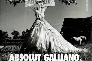Kristen McMenamy for Absolut Vodka 1995