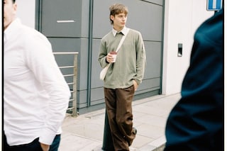 Yu Fujiwara London Fashion Week SS22 Street Style
