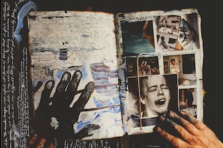 Peter Beard, Crying Boy Diary Pages 
