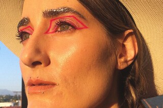 doniella donni davy make-up look euphoria 