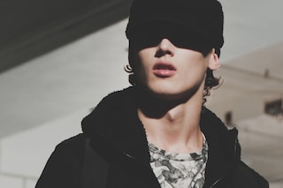Backstage at Christopher Raeburn