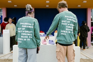 Pharrell Williams’ Humanrace Samba Popup SITW Virginia Beach