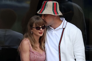 Taylor Swift and Travis Kelce at the 2024 US Open