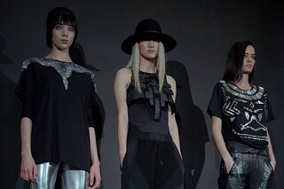 Marcelo Burlon County of Milan AW15 Womenswear silver hat