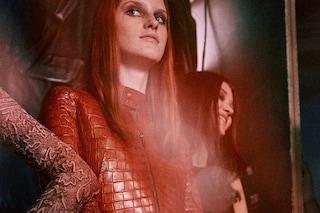 Backstage Roberto Cavalli SS15 Milan Lea Colombo