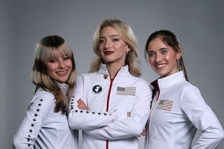  Alysa Liu, Amber Glenn and Isabeau Levito 