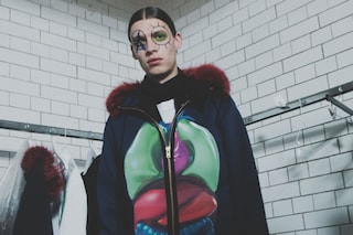 Backstage at Katie Eary AW15