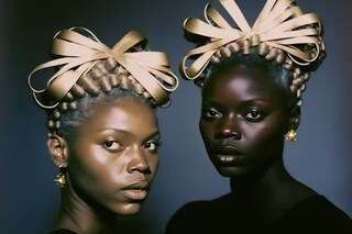 Minne Atairu. Blonde Braids Study II (2023). Court