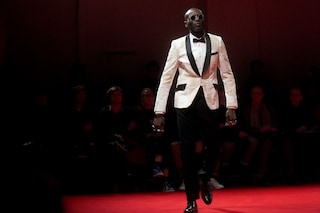 Junya Watanabe AW15 White Dinner Jacket Tinted Glasses 