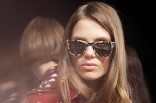 backstage at the burberry prosum womenswear autumn