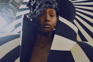 Backstage at Gareth Pugh SS17