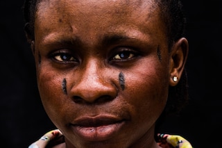 marked nadine ibrahim nigeria lagos scarification 