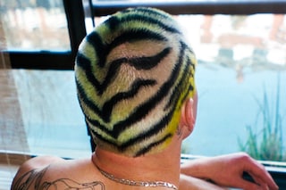 Max Heilbronn Trim buzzcut dyed hair