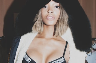 Backstage at Moschino Mens AW15