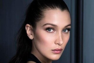 Bella Hadid in a new campaign shot for Dior