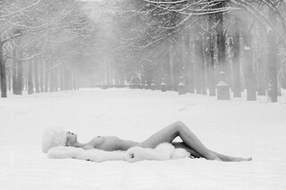 Girl on Snow &#169; Patrick Lichfield