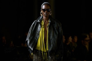 Saint Laurent SS25 runway show Paris Fashion Week