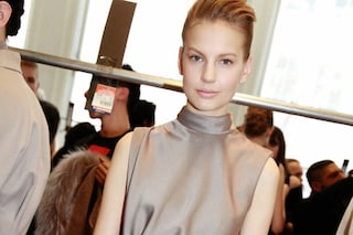 Backstage at Jason Wu AW14