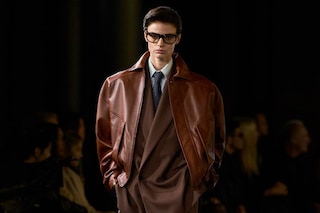Saint Laurent SS25 runway show Paris Fashion Week