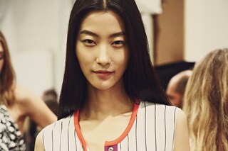 Backstage at Iceberg SS15