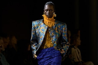 Saint Laurent SS25 runway show Paris Fashion Week