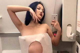 John Yuyi naked plane selfies