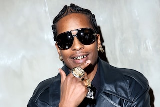 A$AP Rocky attends the Bottega Veneta AW24