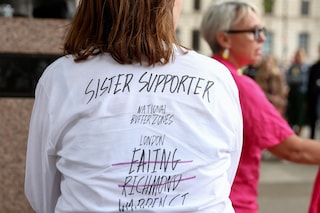 Texas abortion ban protest in London 2