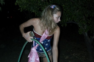 Great American Mud Wrestle LA Lotta Volkova Lily Rose Depp