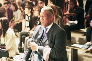 Andre Leon Talley at NYFW Kathrin-Thuy OTTO
