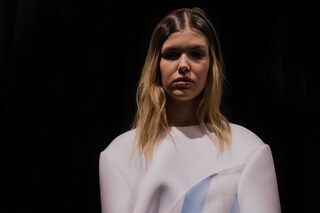 VFiles: Andrea Jiapei Li AW15 white mesh sportswear