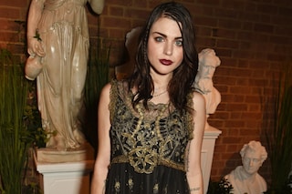 Frances Bean Cobain attending Burberry and Dazed P