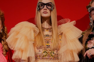 Backstage at Gucci SS17 MFW Dazed