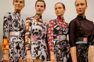 Backstage at Prada SS17 MFW Dazed