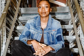 little simz vanz dazed signing oxford street london lfw