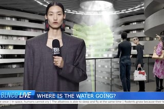 Balenciaga campaign SS20 video news broadcast 