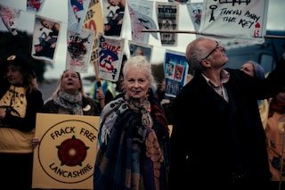 Vivienne Westwood fracking protest