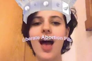 Instagram has banned a pro-choice abortion pills filter