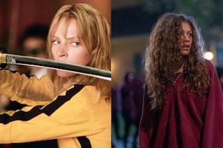 Uma Thurman in Kill Bill, Zendaya in Euphoria