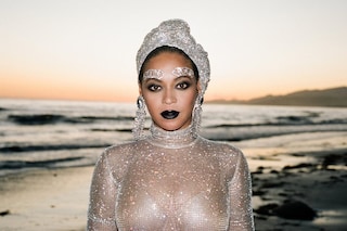 Beyonce black is king film beauty looks hair makeup 