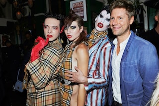 dazed burberry party fashion week london lfw 