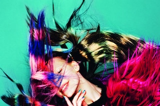 Tie Dye Hair. Photographer, Mark Pillai. Stylist 