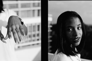 Aaliyah, photographed by Eddie OTCHERE